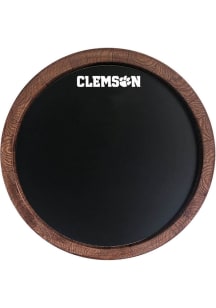 The Fan-Brand Clemson Tigers Chalkboard Faux Barrel Top Sign