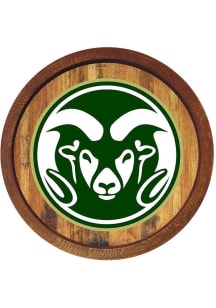 The Fan-Brand Colorado State Rams Faux Barrel Top Sign