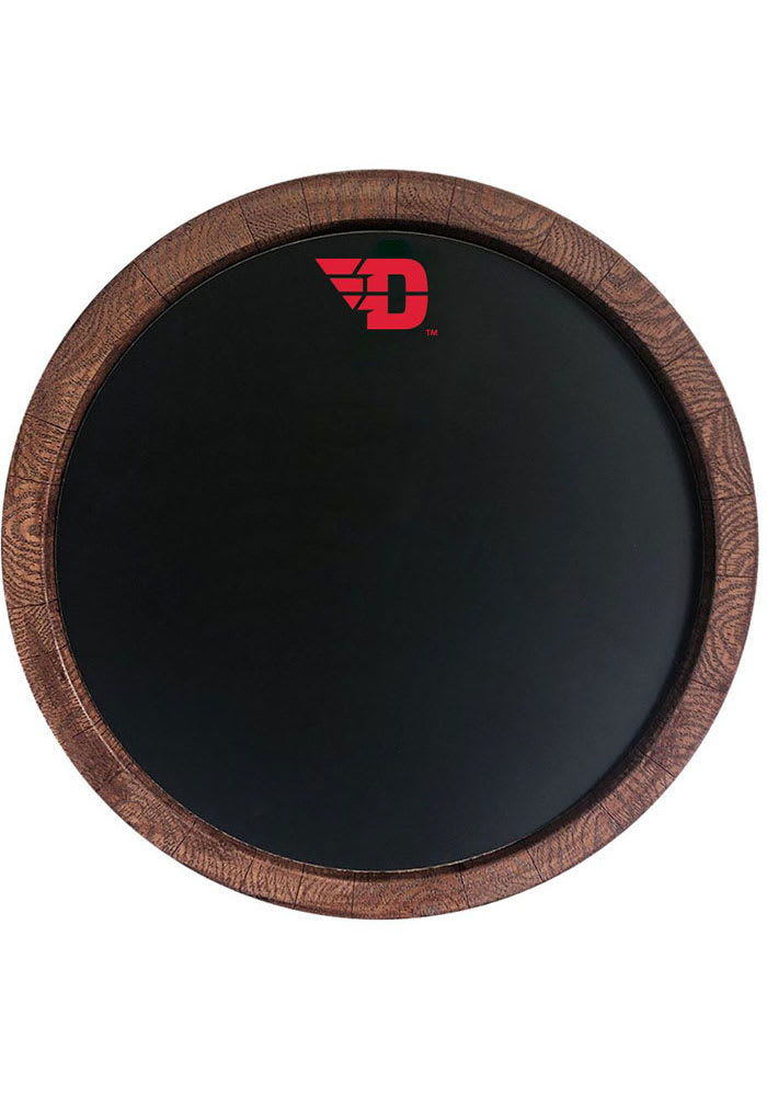 The Fan-Brand Dayton Flyers Chalkboard Faux Barrel Top Sign