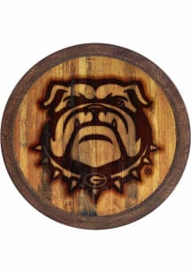 The Fan-Brand Georgia Bulldogs University Branded Faux Barrel Top Sign