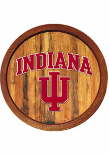 The Fan-Brand Indiana Hoosiers Faux Barrel Top Sign