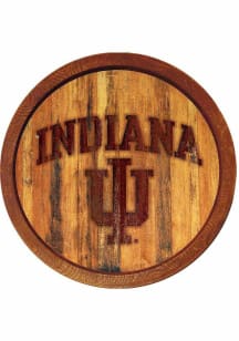 The Fan-Brand Indiana Hoosiers Branded Faux Barrel Top Sign