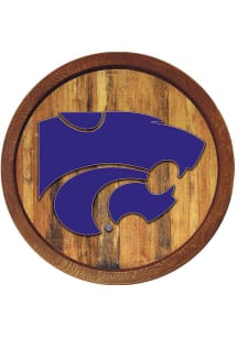 The Fan-Brand K-State Wildcats Faux Barrel Top Sign