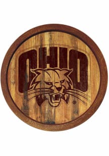 The Fan-Brand Ohio Bobcats Branded Faux Barrel Top Sign