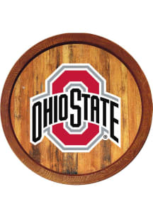The Fan-Brand Ohio State Buckeyes Faux Barrel Top Sign