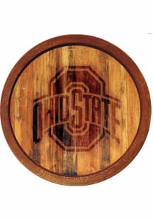 The Fan-Brand Ohio State Buckeyes Branded Faux Barrel Top Sign