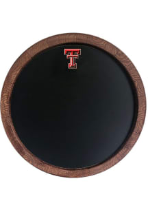 The Fan-Brand Texas Tech Red Raiders Chalkboard Faux Barrel Top Sign