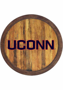 The Fan-Brand UConn Huskies Faux Barrel Top Sign