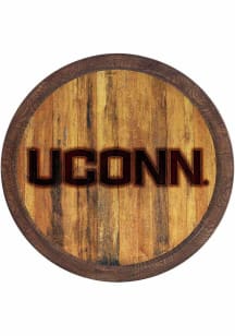 The Fan-Brand UConn Huskies Branded Faux Barrel Top Sign