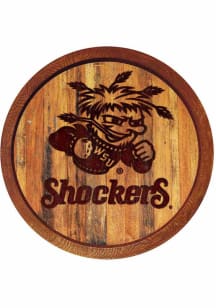 The Fan-Brand Wichita State Shockers Branded Faux Barrel Top Sign