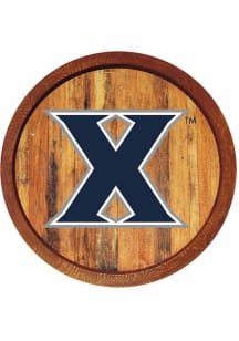 The Fan-Brand Xavier Musketeers Faux Barrel Top Sign