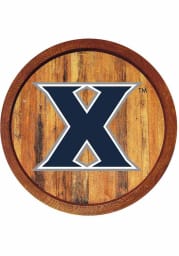 Xavier Musketeers Faux Barrel Top Sign