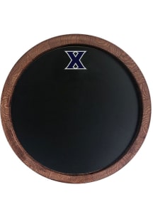 The Fan-Brand Xavier Musketeers Chalkboard Faux Barrel Top Sign