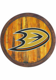 Anaheim Ducks Faux Barrel Top Sign