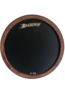 The Fan-Brand Anaheim Ducks Chalkboard Faux Barrel Top Sign
