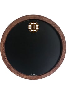 The Fan-Brand Boston Bruins Chalkboard Faux Barrel Top Sign