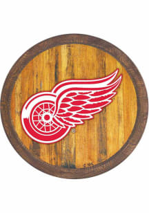 The Fan-Brand Detroit Red Wings Faux Barrel Top Sign