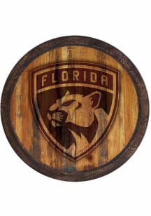 The Fan-Brand Florida Panthers Branded Faux Barrel Top Sign