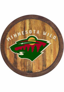 The Fan-Brand Minnesota Wild Faux Barrel Top Sign
