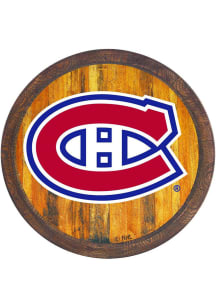 The Fan-Brand Montreal Canadiens Faux Barrel Top Sign