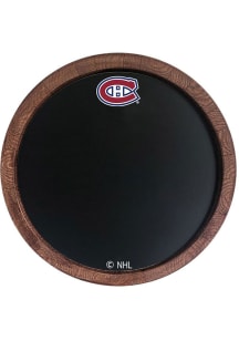 The Fan-Brand Montreal Canadiens Chalkboard Faux Barrel Top Sign