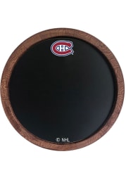 Montreal Canadiens Chalkboard Faux Barrel Top Sign