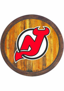 The Fan-Brand New Jersey Devils Faux Barrel Top Sign
