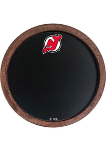 The Fan-Brand New Jersey Devils Chalkboard Faux Barrel Top Sign