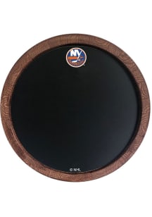 The Fan-Brand New York Islanders Chalkboard Faux Barrel Top Sign