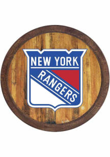 The Fan-Brand New York Rangers Faux Barrel Top Sign