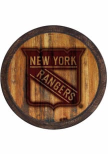 The Fan-Brand New York Rangers Branded Faux Barrel Top Sign