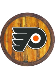 Philadelphia Flyers Faux Barrel Top Sign