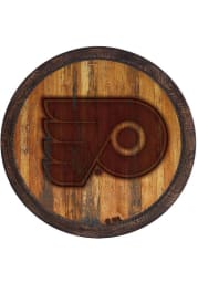 Philadelphia Flyers Branded Faux Barrel Top Sign