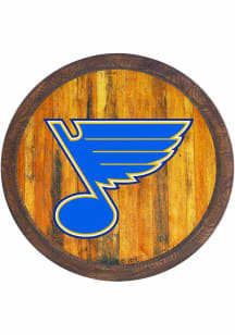 The Fan-Brand St Louis Blues Faux Barrel Top Sign