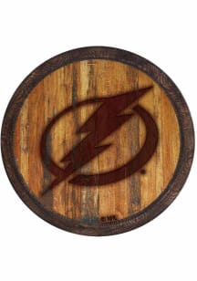 The Fan-Brand Tampa Bay Lightning Branded Faux Barrel Top Sign