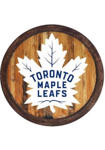 The Fan-Brand Toronto Maple Leafs Faux Barrel Top Sign