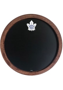 The Fan-Brand Toronto Maple Leafs Chalkboard Faux Barrel Top Sign