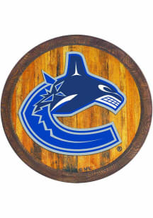The Fan-Brand Vancouver Canucks Faux Barrel Top Sign