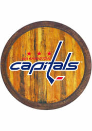 Washington Capitals Faux Barrel Top Sign