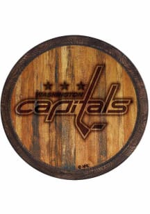 The Fan-Brand Washington Capitals Branded Faux Barrel Top Sign