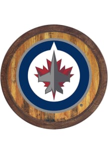 The Fan-Brand Winnipeg Jets Faux Barrel Top Sign