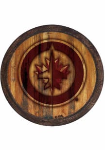 The Fan-Brand Winnipeg Jets Branded Faux Barrel Top Sign
