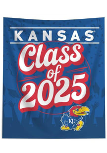 Kansas Jayhawks Class of 2025 50x60 Tapestry Blanket