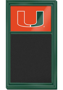The Fan-Brand Miami Hurricanes Chalk Noteboard Sign