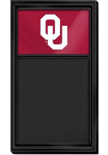 The Fan-Brand Oklahoma Sooners Chalk Noteboard Sign