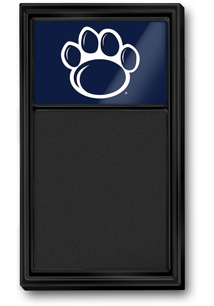Penn State Nittany Lions Paw Chalk Noteboard Sign