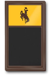 The Fan-Brand Wyoming Cowboys Logo Chalk Noteboard Sign