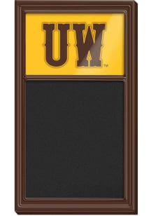 The Fan-Brand Wyoming Cowboys University Chalk Noteboard Sign