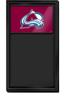 The Fan-Brand Colorado Avalanche Chalk Noteboard Sign