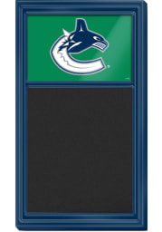 Vancouver Canucks Chalk Noteboard Sign